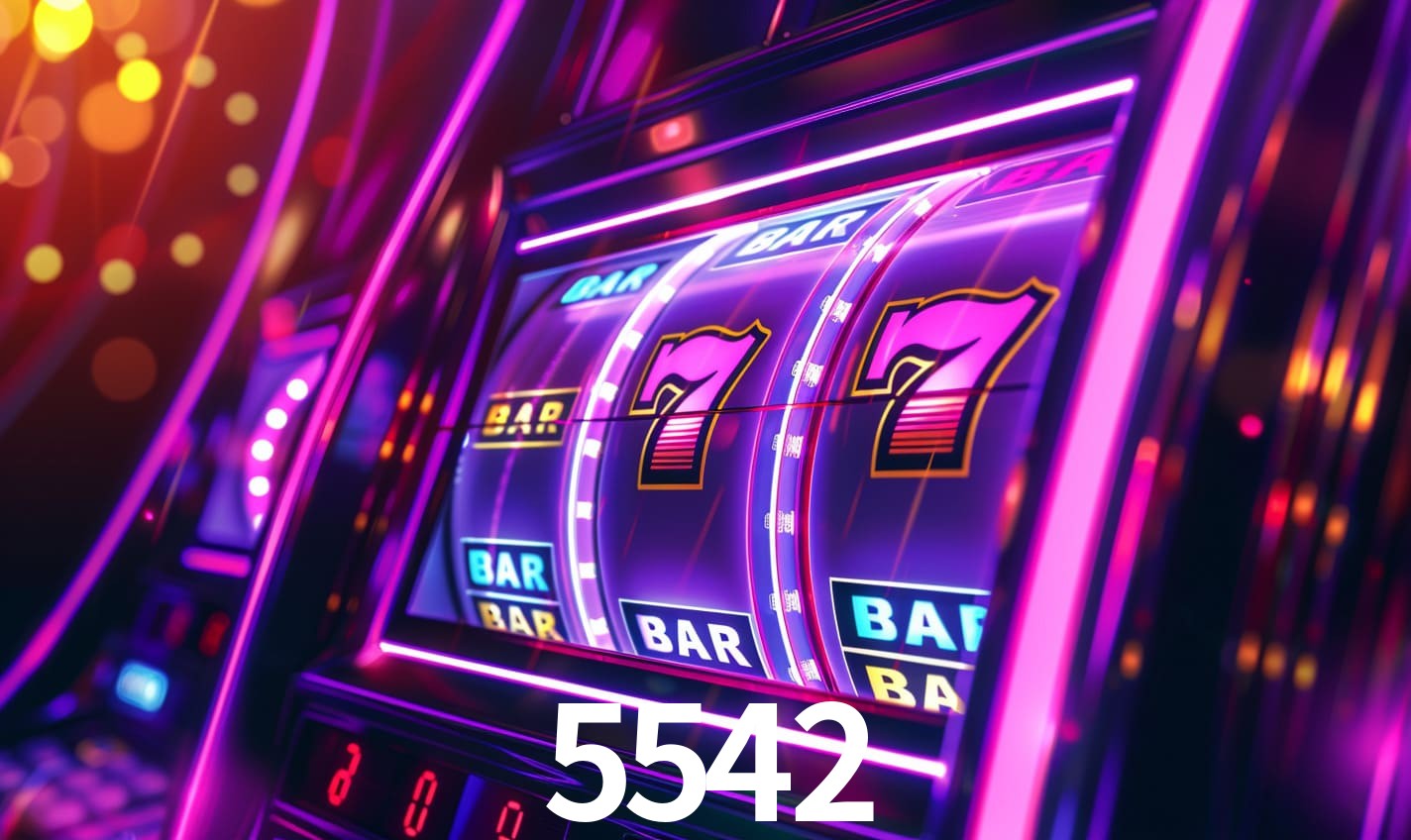 Sinta a adrenalina dos jogos de cassino com 5542